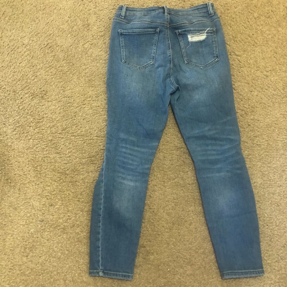 Max Jeans Blue Denim Classic Boyfriend Fit Size 9 - Picture 4 of 6